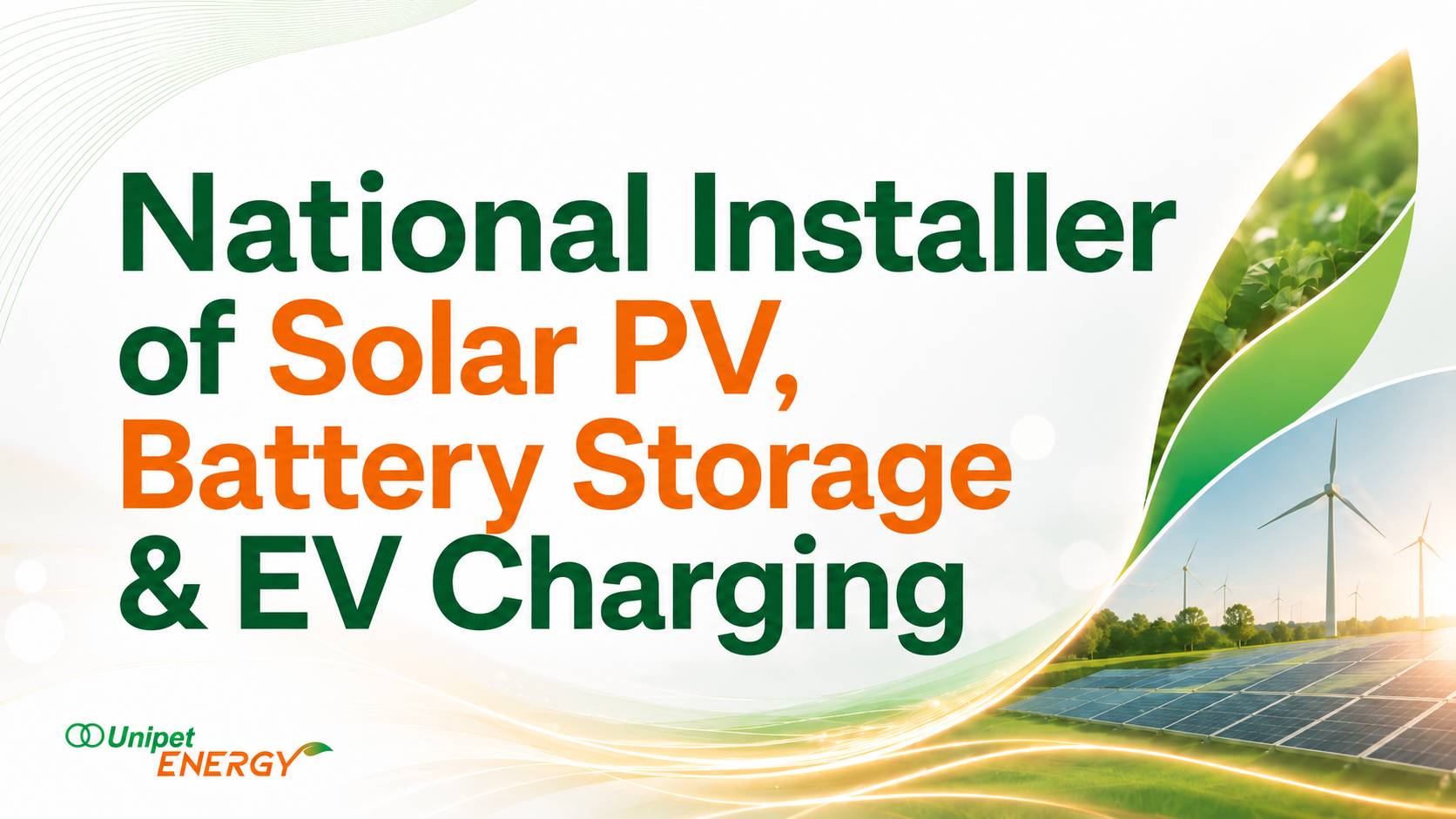 Eco-friendly energy solutions banner design